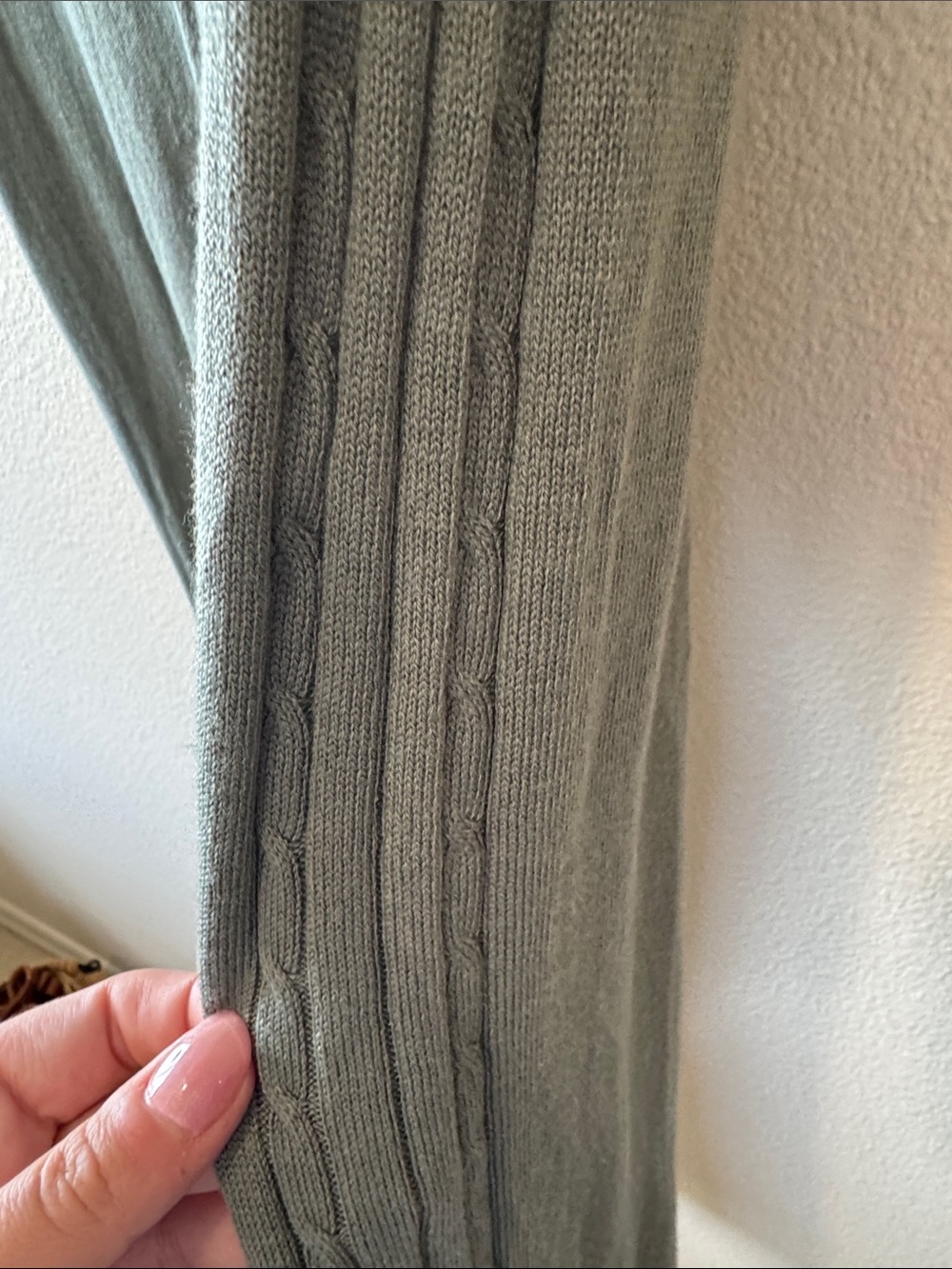 Splendid Sage Green Maxi Knit Pull-On pants - Picture 4 of 5